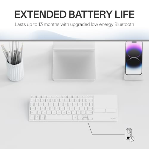 Portable Wireless Keyboard with Touchpad Z396