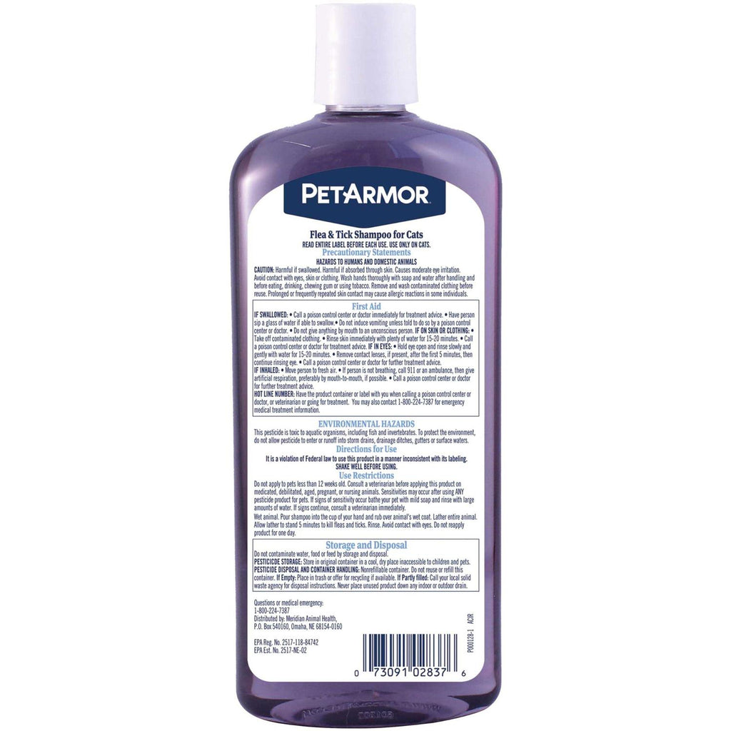 Flea & Tick Shampoo for Cats Coconut Berry Scent T2698