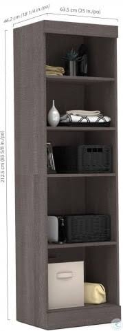 Bark Gray Storage Unit J844656