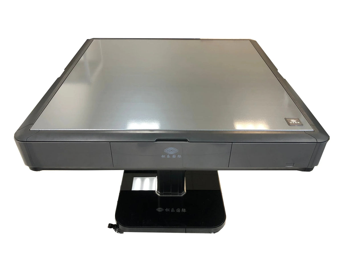 Automatic Mahjong Table Gray Folding with Tiles P54418