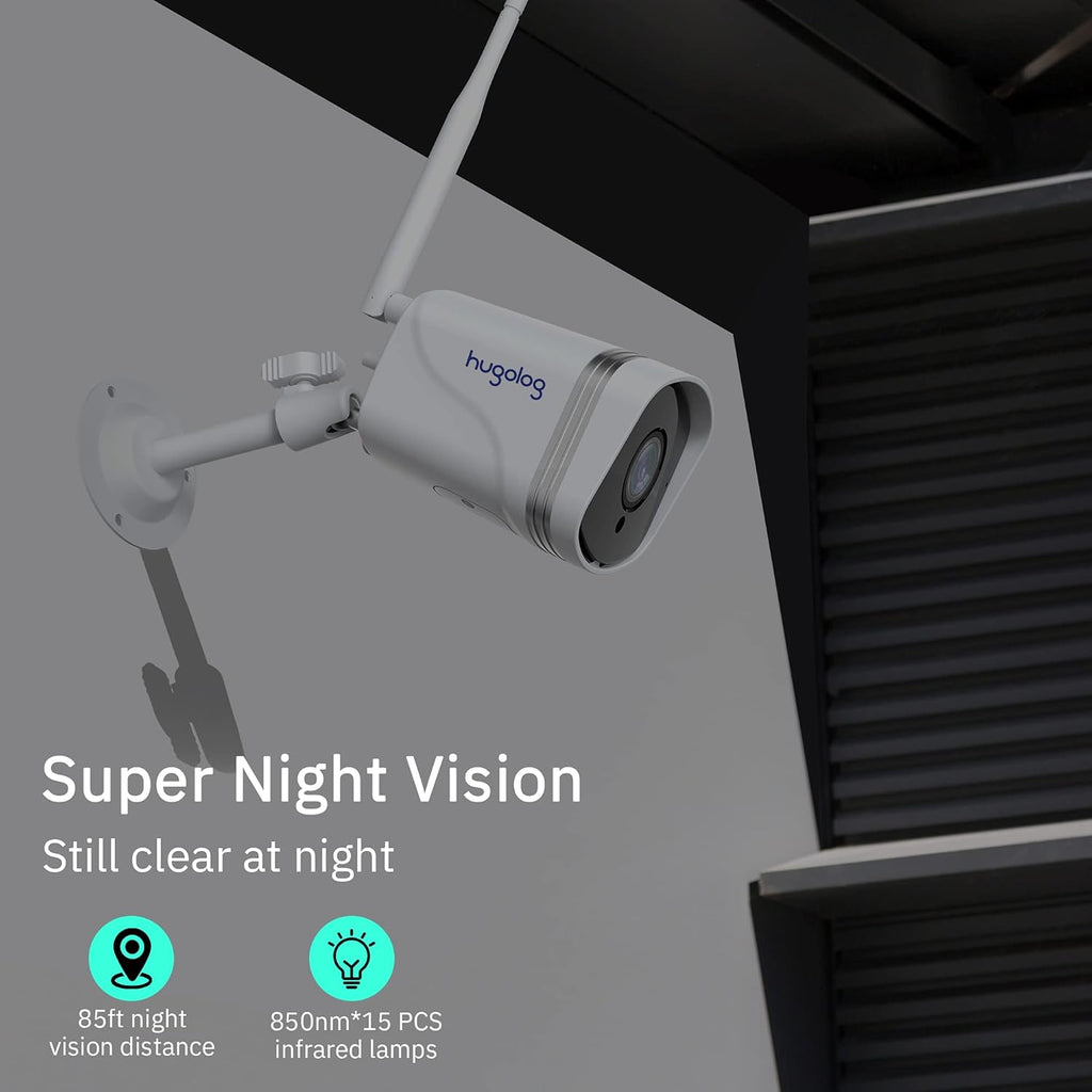 4MP IP66 Outdoor Security Camera with Two-Way Audio and Night Vision O344