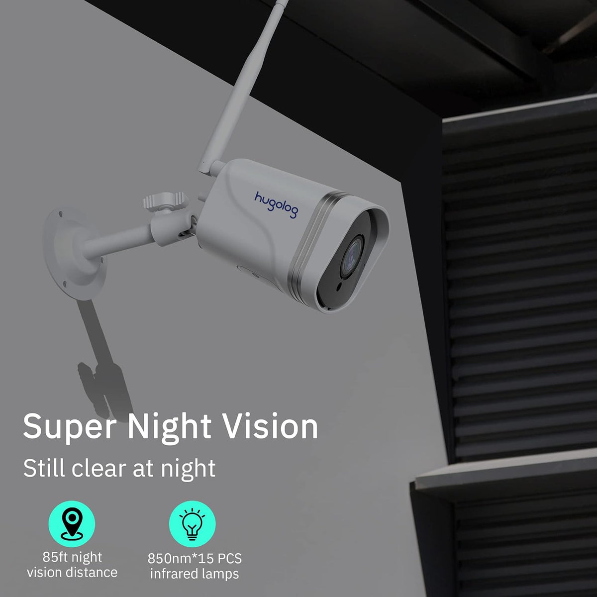 4MP IP66 Outdoor Security Camera with Two-Way Audio and Night Vision O344