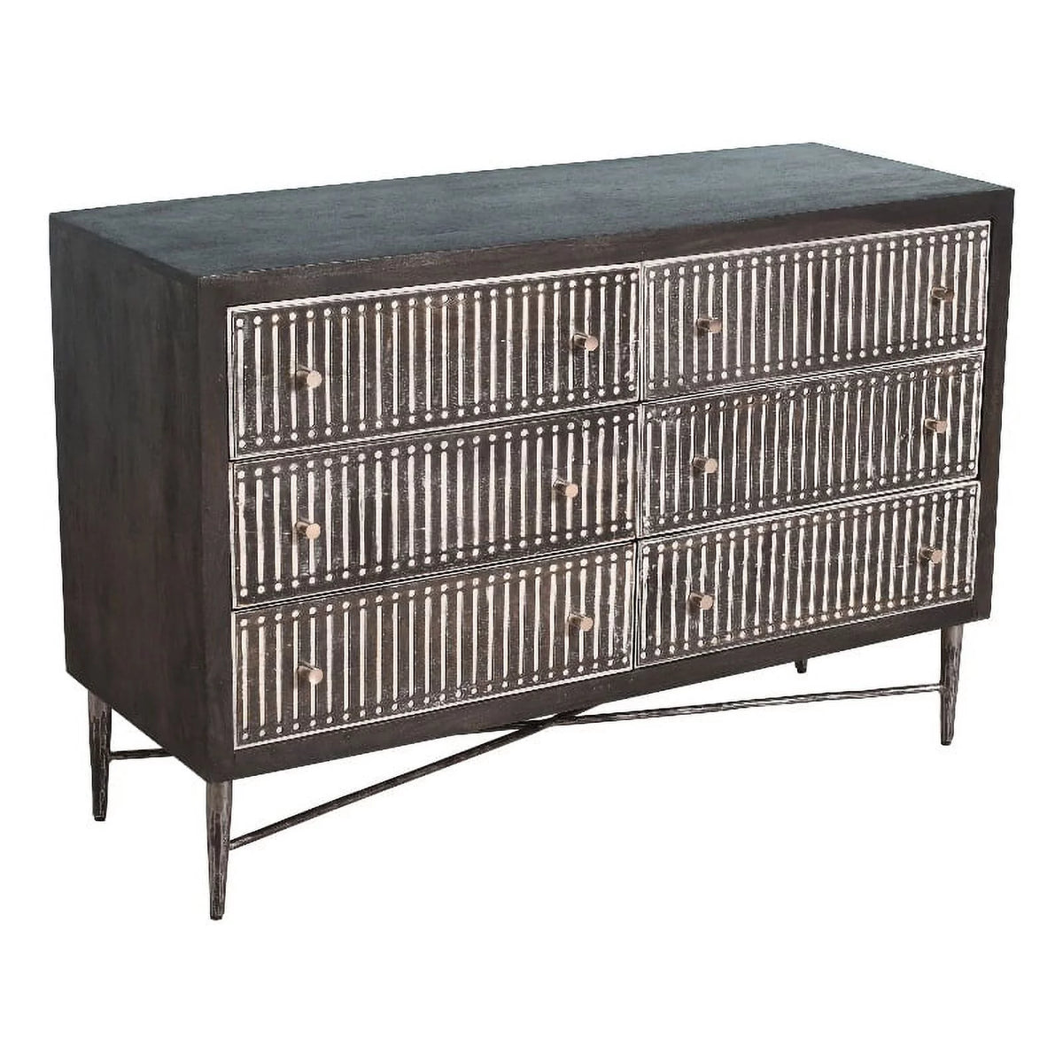 6 Drawer Mango Wood Chest R775003