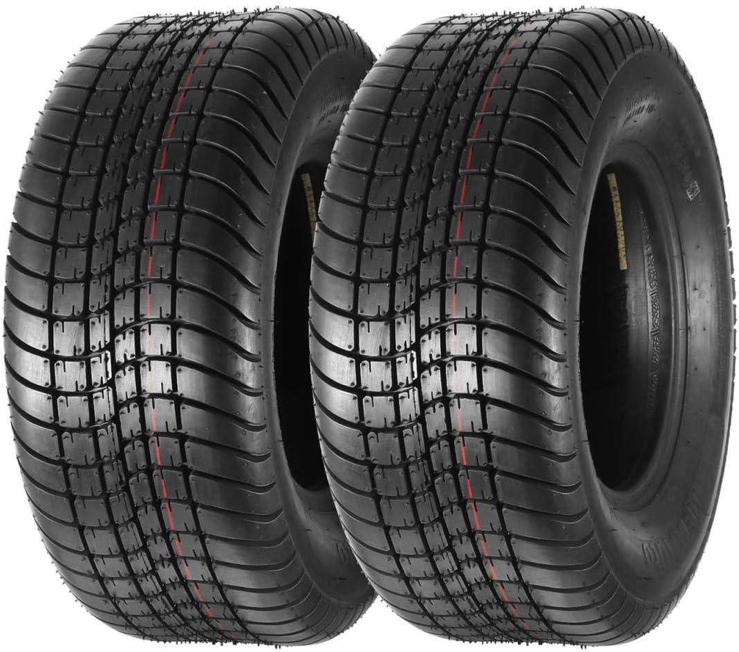 20.5x8-10 6PR Load Range C Trailer Tires, Set of 2 A144