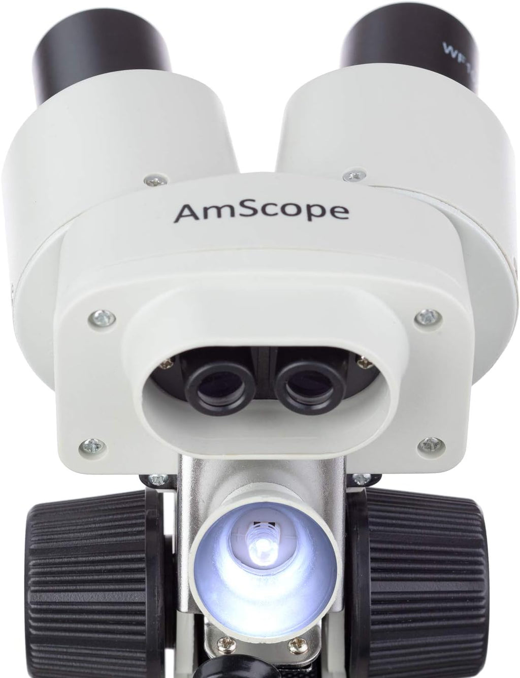 Portable Binocular Stereo Microscope, 20X and 40X Magnification, LED Light Source F28415