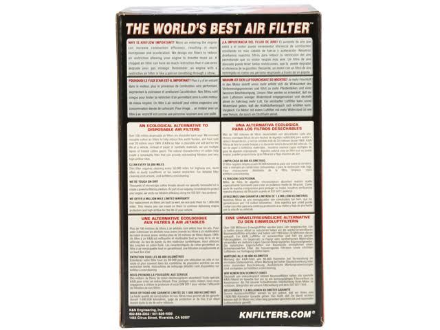 Red Universal Air Filter I695