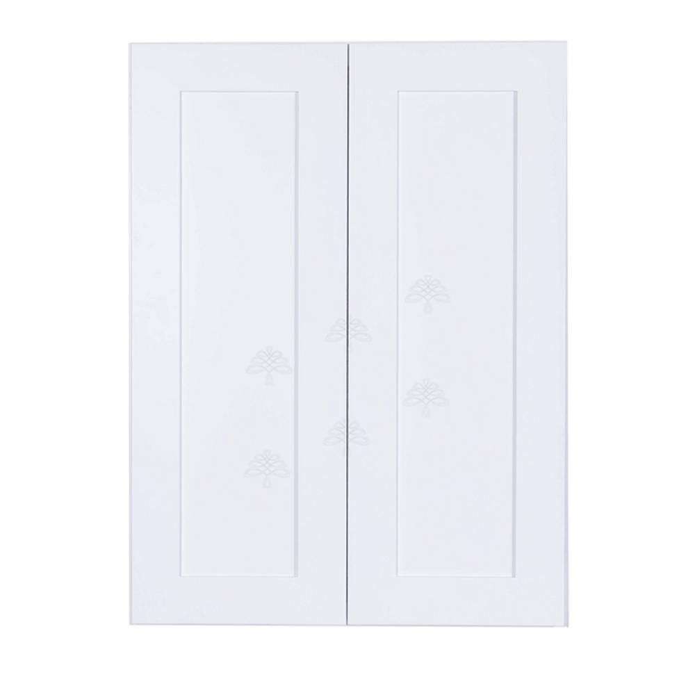 White Painted Maple Wall Cabinet U338