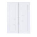 White Painted Maple Wall Cabinet U338