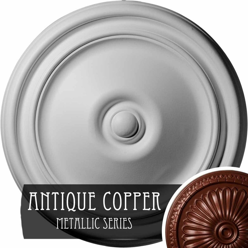 12x22OD x 1 3/4x22P Ceiling Medallion H5256