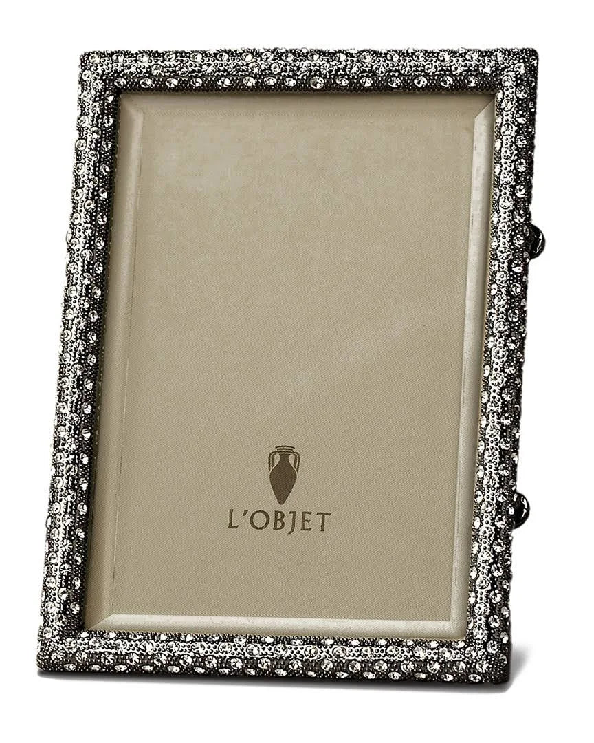 Rectangular Pave Frame S51909
