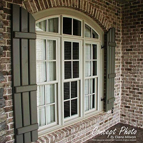 15x22W x 46x22H Exterior Composite Board-n-Batten Shutters (Per Pair) X918