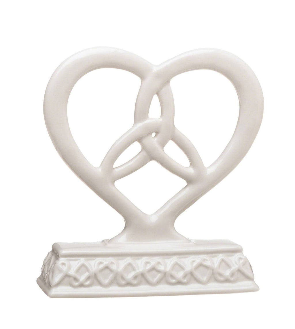 Heart Framed Trinity Knot Cake Top L950