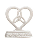 Heart Framed Trinity Knot Cake Top L950