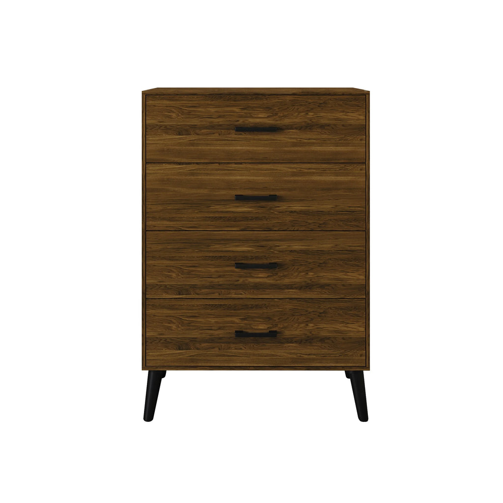 Rustic 4 Drawer Wooden Dresser R740