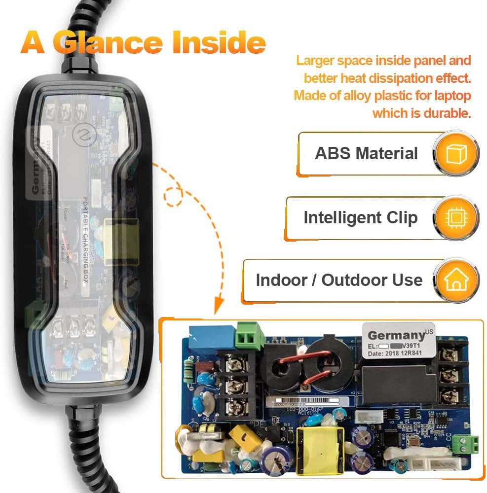 Level 1 10/16A Current Switchable Electric Car Charger M54665