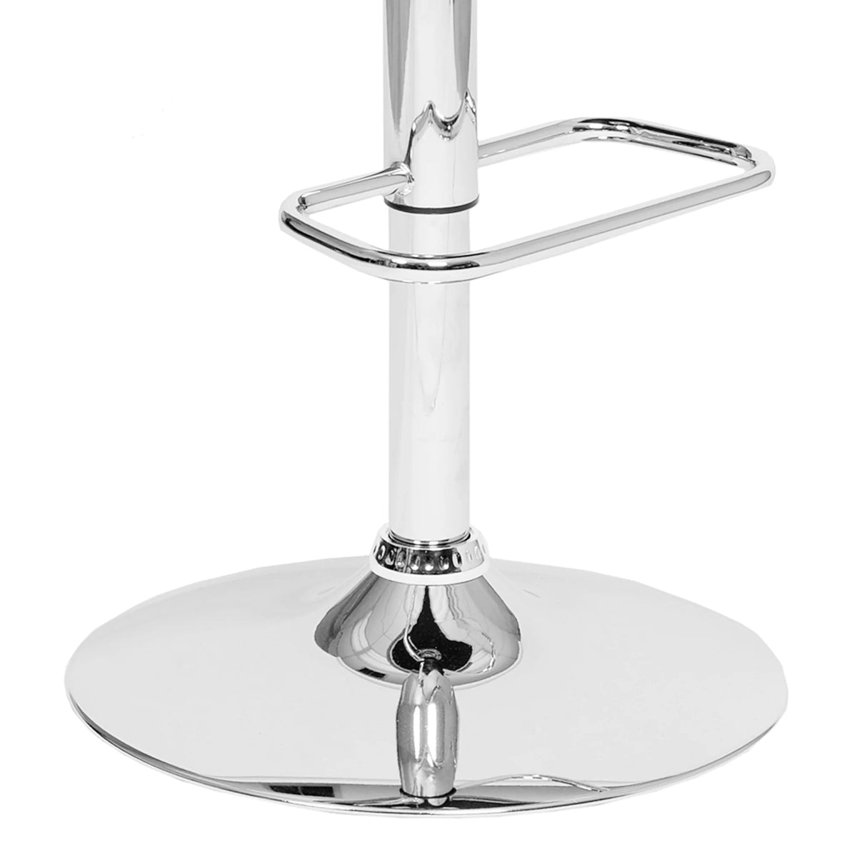 Cream Leather Swivel Barstool P7181