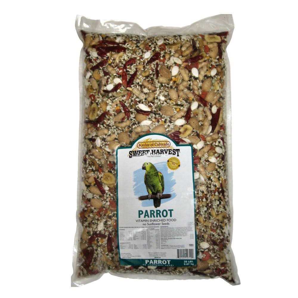 Parrot Food No Sunflower Seeds M8746