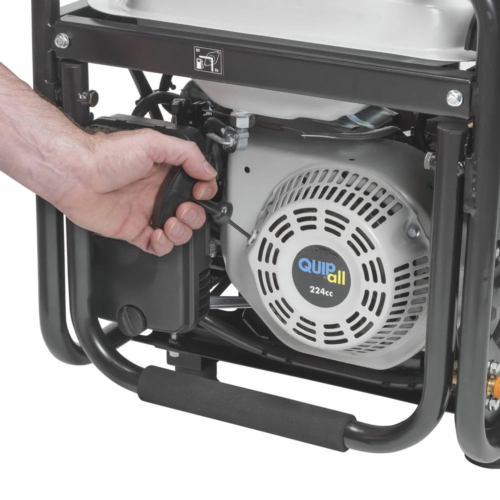 Portable Dual Fuel Gas Generator with Electric Start B385
