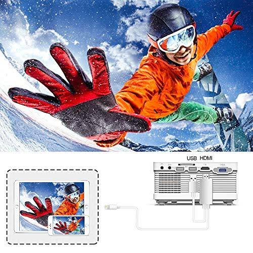 Mini LCD Projector 4500 Lumens Full HD 1080p Q29062