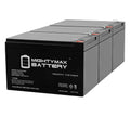 3 Pack 12V 12Ah F2 Sealed Lead Acid Rechargeable Battery S502878