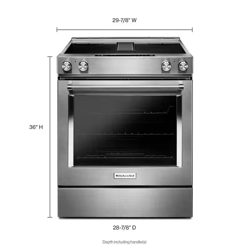 6.4 cu. ft. Slide-In Electric Range with Convection Oven S210