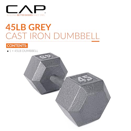Cast Iron Hex Dumbbell O99409