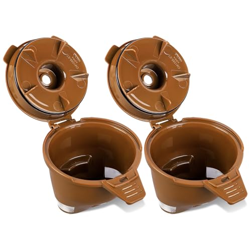 Reusable Single Serve Coffee Filter, 2 Pack, Brown S523426
