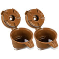 Reusable Single Serve Coffee Filter, 2 Pack, Brown S523426