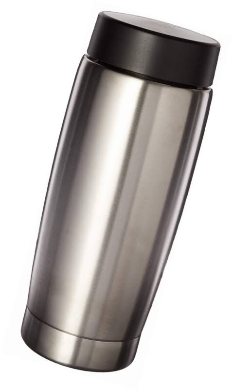 20-Ounce Stainless-Steel Milk Container with Lid O3280
