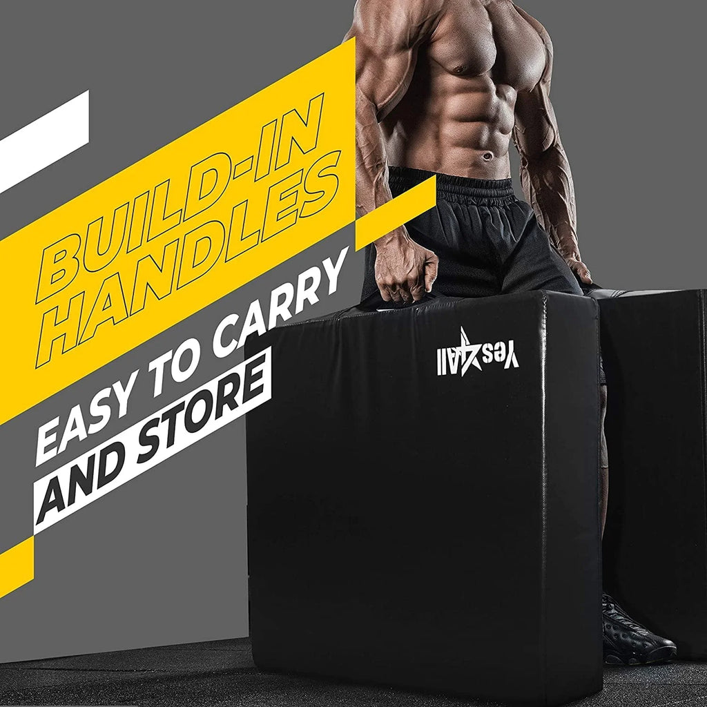 Black Weightlifting Drop Pads Pair C73516