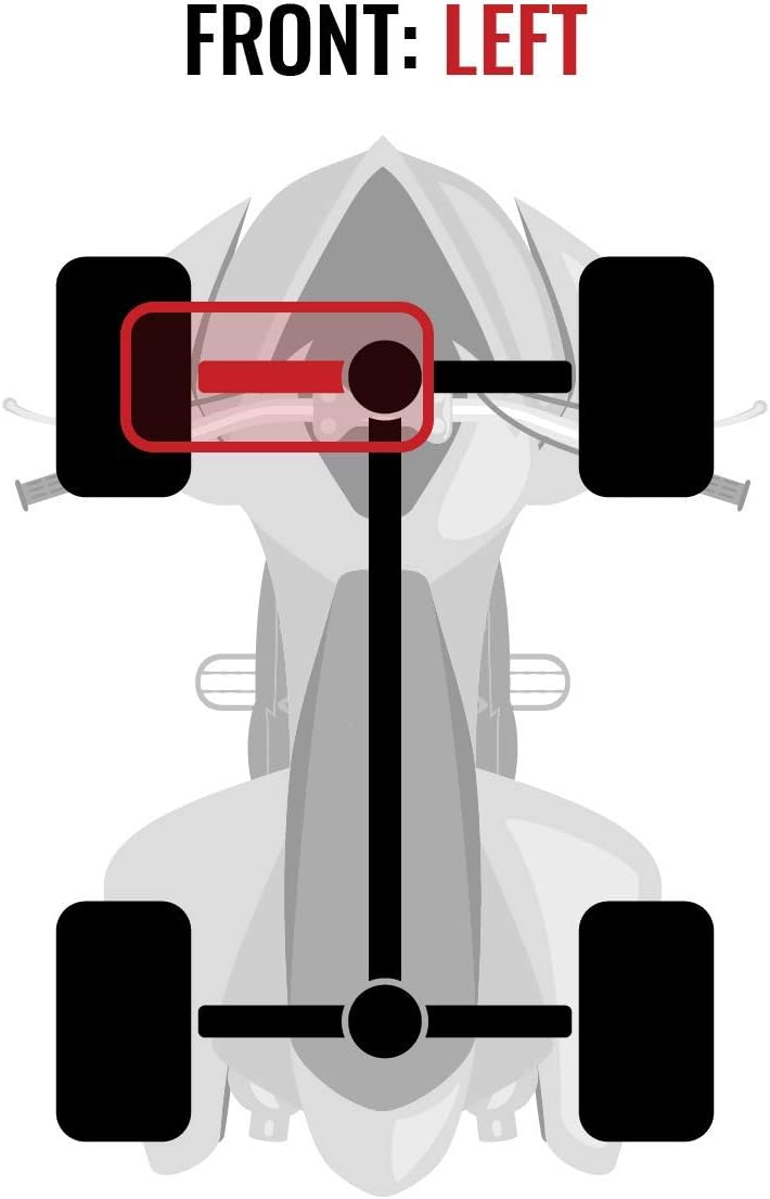 Front Left Axle for Can-Am Outlander 800 4X4 E5430