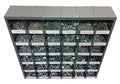 2540 Piece Metric Hex Head Cap Screw, Nut, and Washer Assortment with 40 Hole Bin O278818