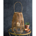 Rattan Candle Lantern E65890