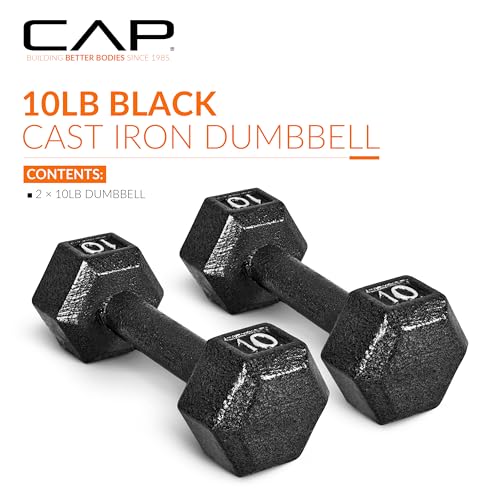 Cast Iron Hex Dumbbell O99409
