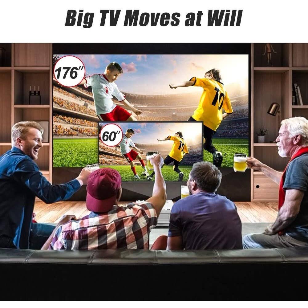 Mini LCD Projector 4500 Lumens Full HD 1080p Q29062