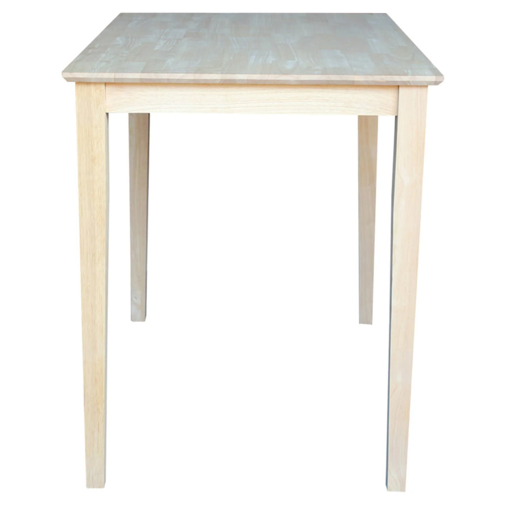 Unfinished Counter Height Dining Table X7836