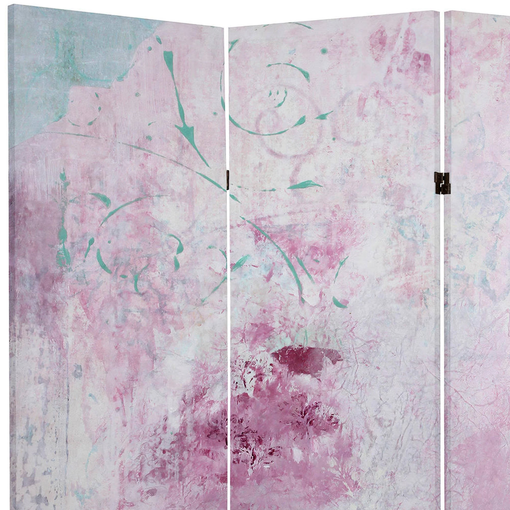 Pink Canvas Room Divider T81407