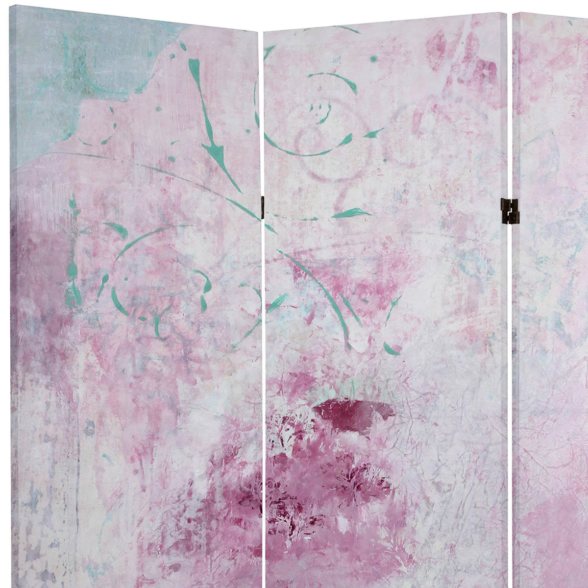 Pink Canvas Room Divider T81407