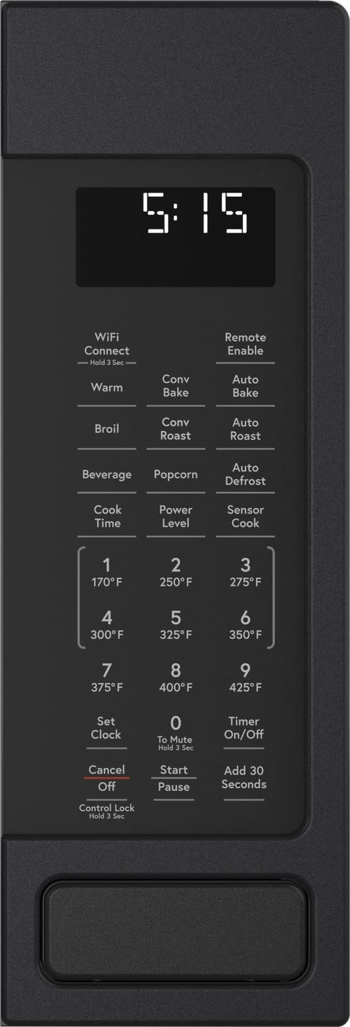 1.5 cu.ft. Matte Black Countertop Microwave Oven O8722
