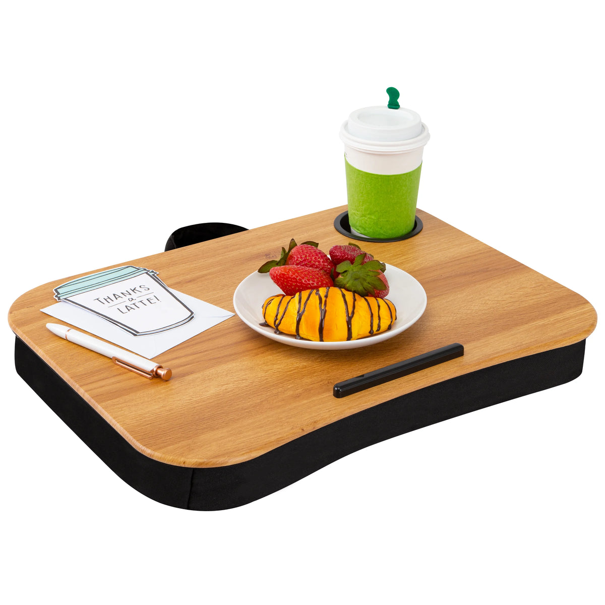 Oak Woodgrain Lap Desk A378
