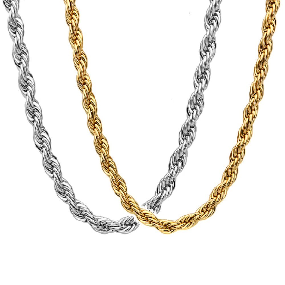 Twisted Rope Chain Necklace Z149514
