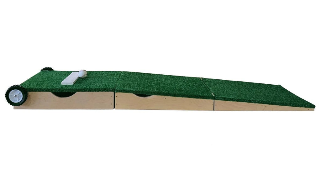 8 Inch Portable Youth Baseball Pitching Mound with Wheel Kit W6454