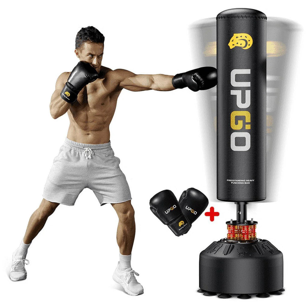 Freestanding Punching Bag with Boxing Gloves M3061