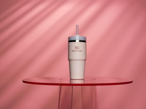 40 oz Insulated Stainless Steel Tumbler with Handle & Straw H104574