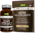 Vegan Collagen Peptide Protein Powder & Vegan Omega 3 Bundle V4906
