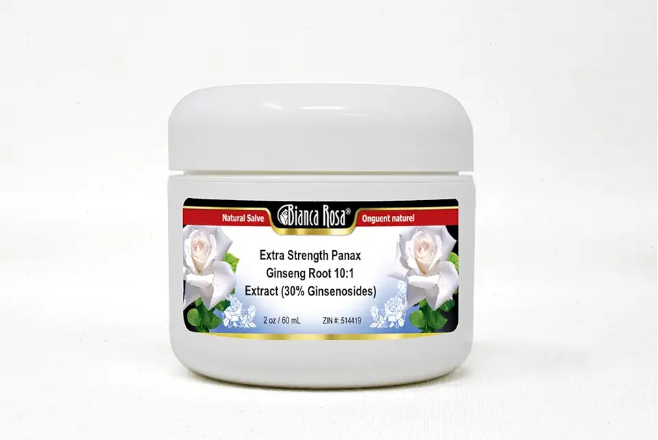 Panax Ginseng Root 10:1 Extract 30% Ginsenosides Salve Ointment 2 oz S650552