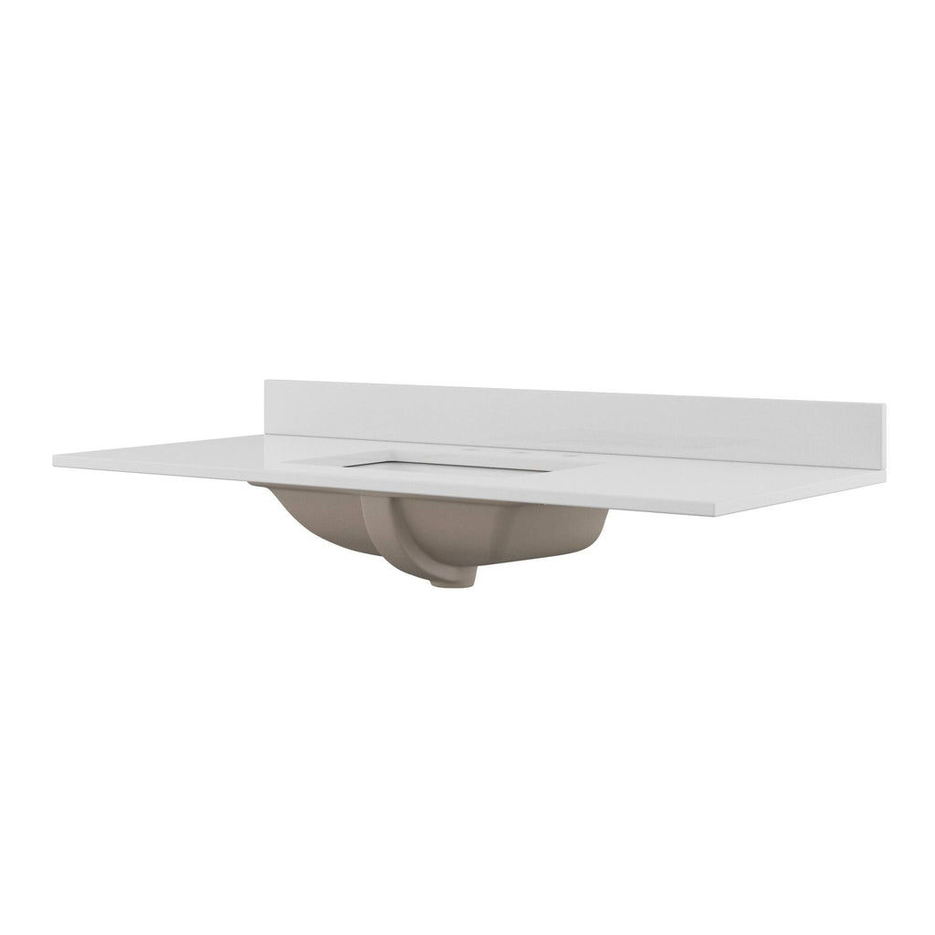 48x22 Quartz Vanity Top with Backsplash N2144