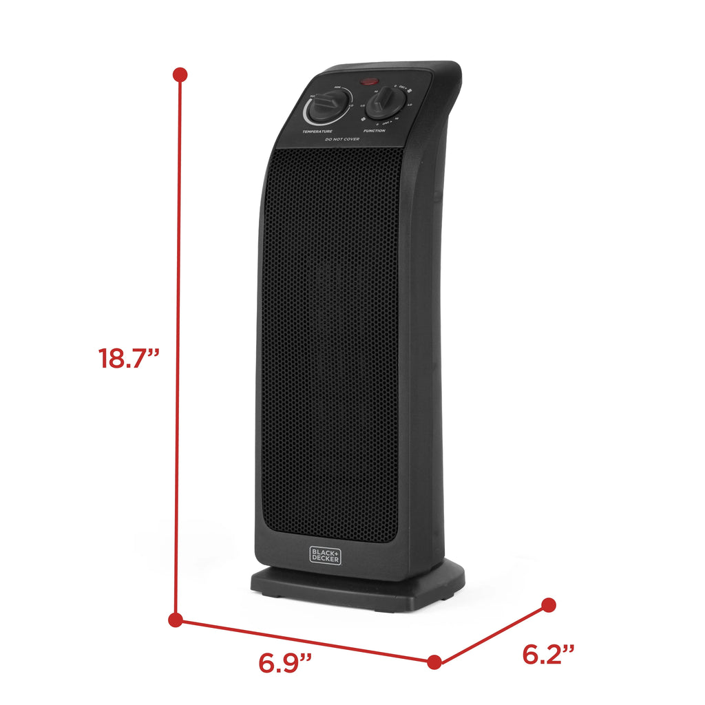 1500W Infrared Quartz Tower Heater X691435