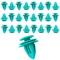 30x Nylon 8mm Door Panel Push Clips with Seal B90353