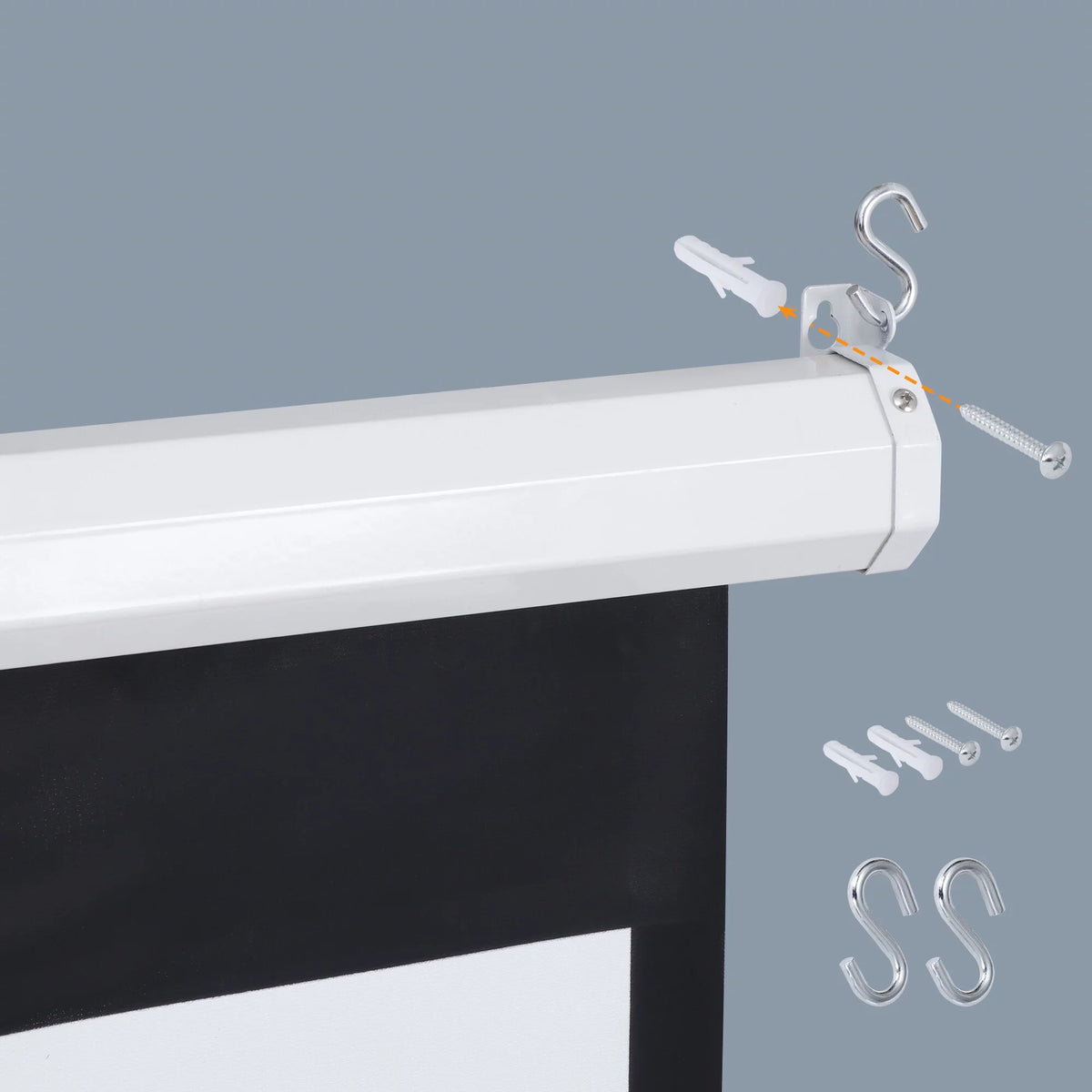 100 Diagonal 16:9 Projector Screen U119193